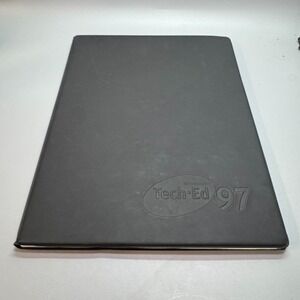 Microsoft Tech Ed 97 Black with notepad - Vintage